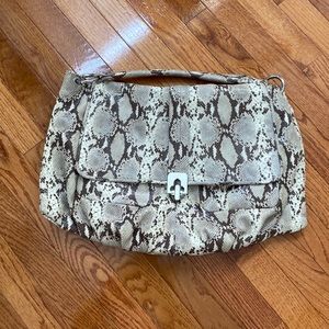 Kooba Carmine Python/Leather Hobo Bag